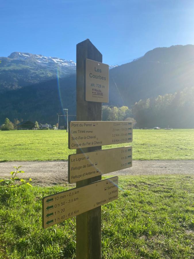 Appartement Rez-De-Chaussee, Cosy T3 4 A 6 Pers Avec Piscines Interieure & Exterieure A Samoens En Haute-Savoie מראה חיצוני תמונה